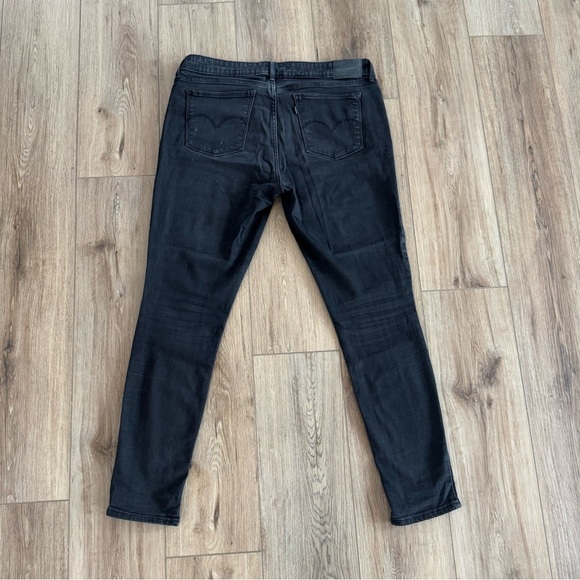 Levi's 711 Black Skinny Jeans - Picture 5 of 5